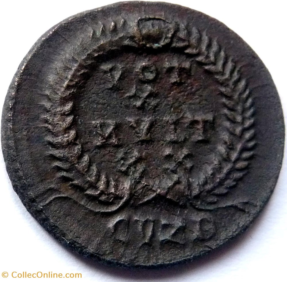 Julien II 361-363/Cyzique/VOT X MVLT XX monnaie antiquite av jc a ap romaine republicaine imperiale julien ii 361 363 cyzique vot x mvlt xx