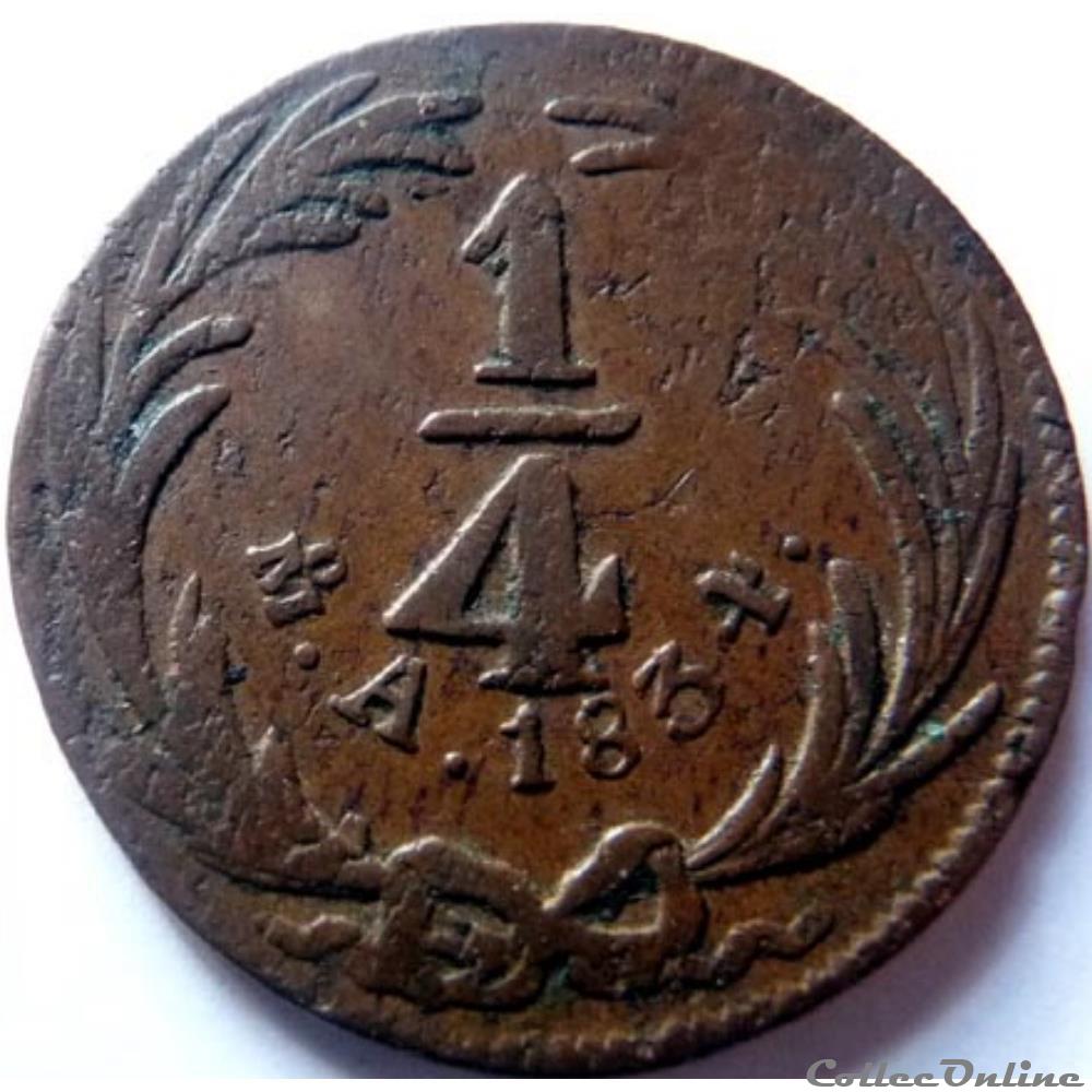 monnaie monde mexique 1834