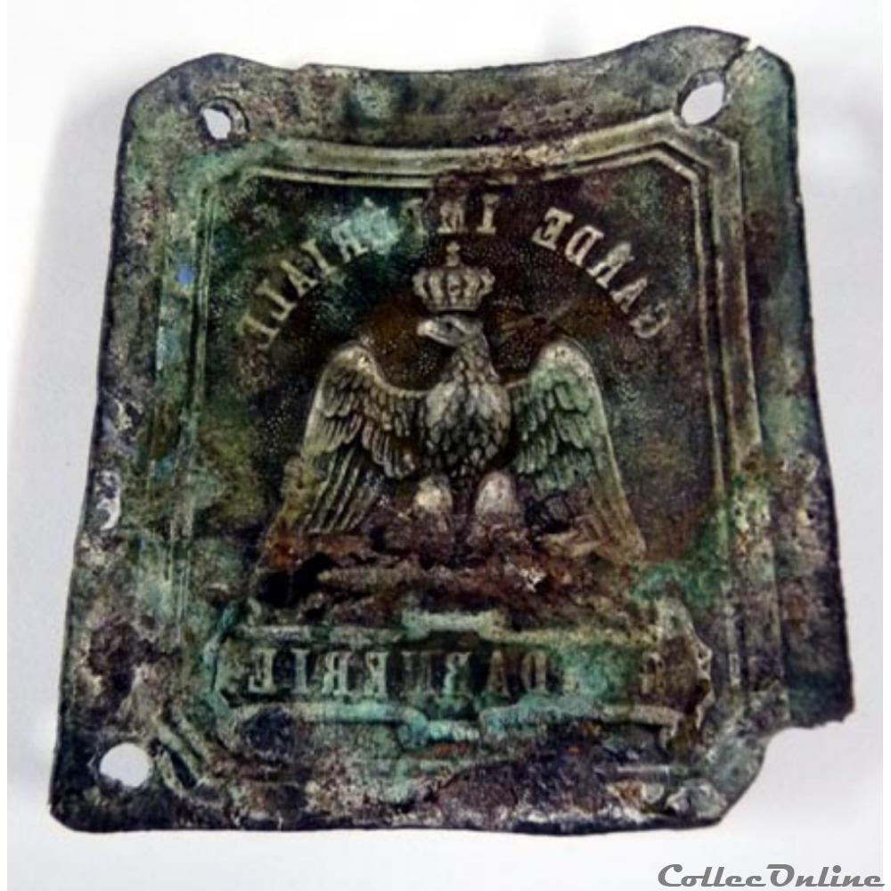 art antiquites archeologie boucle de ceinture de la garde imperiale