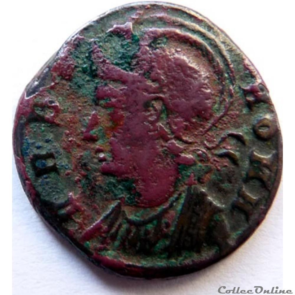 Urbs Roma/Constantinople monnaie antique av jc ap romaine urbs roma constantinople