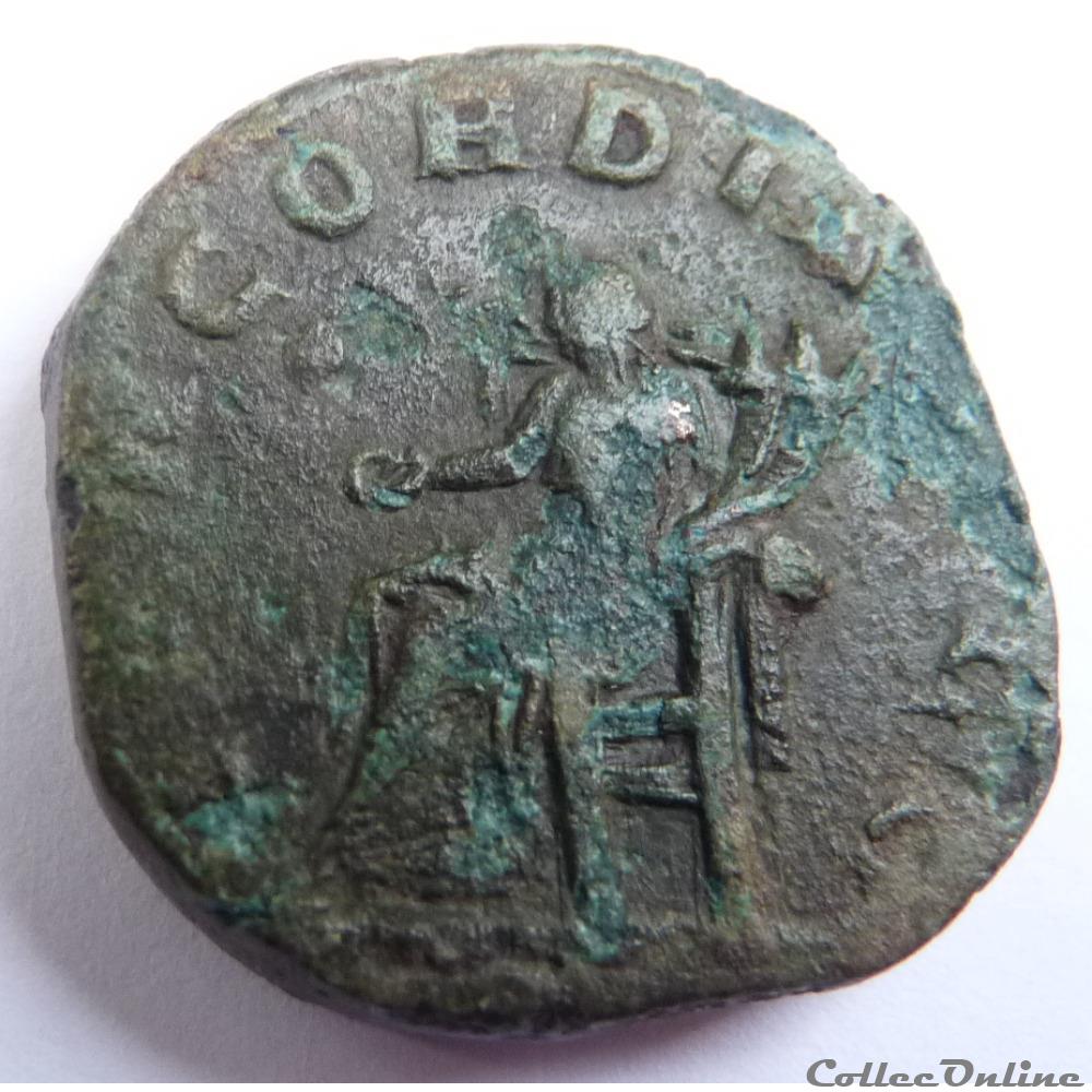 Etruscille 249-251/Rome/RIC IVc 133 monnaie antique av jc a ap romaine etruscille 249 251 rome ric ivc 133