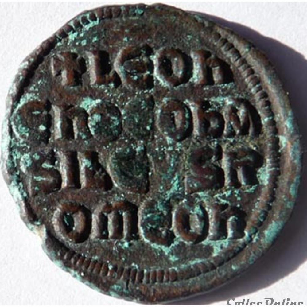 monnaie antique byzantine leon vi le sage 886 912 constantinople
