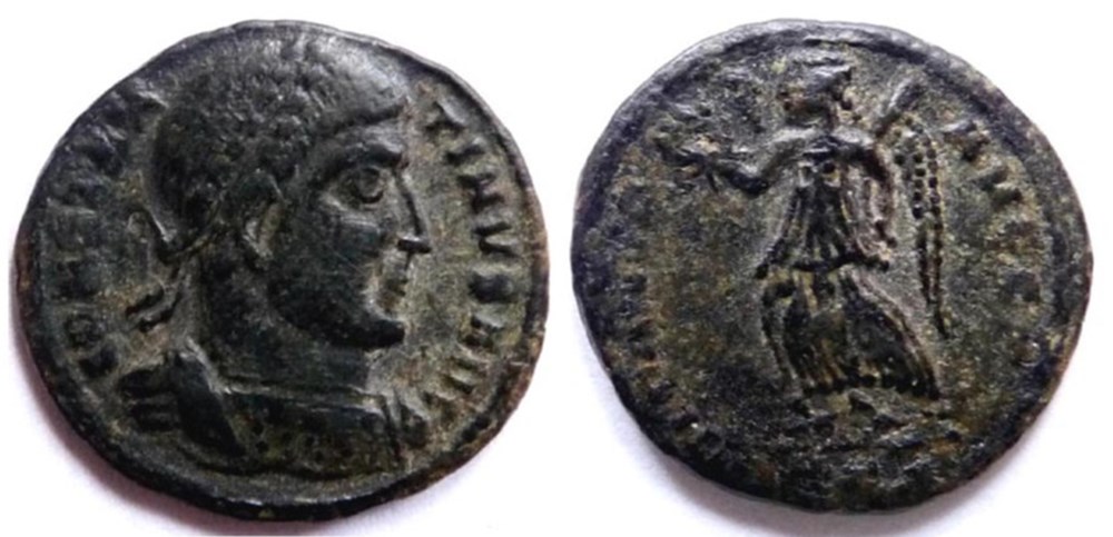 monnaies antiques romaines imperiales et republicaines victoria avgg nn 319 thessalonique
