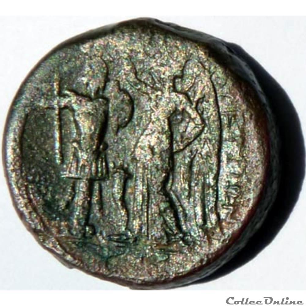 Monnaie du Bruttium 214-211 av JC monnaies antiques grecques monnaie du bruttium 214 211 av jc
