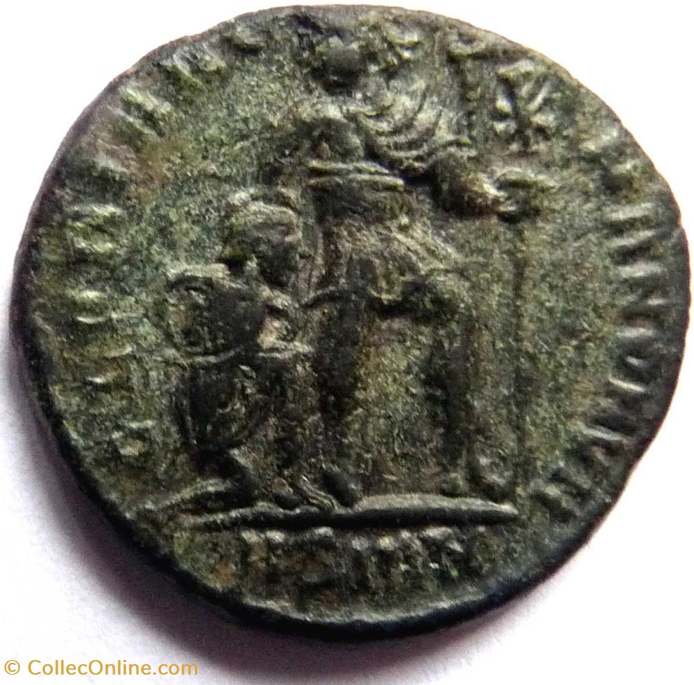 monnaie antique av jc ap romaine republicaine imperiale valens sirmium gloria romanorum