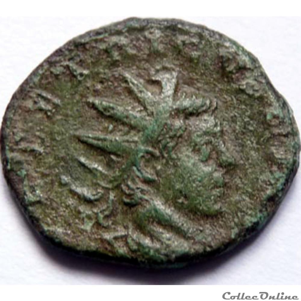 Tétricus II 272/Cologne/PIETAS AVGVSTOR monnaies antiques romaines republicaines imperiales tetricus ii 272 cologne pietas avgvstor