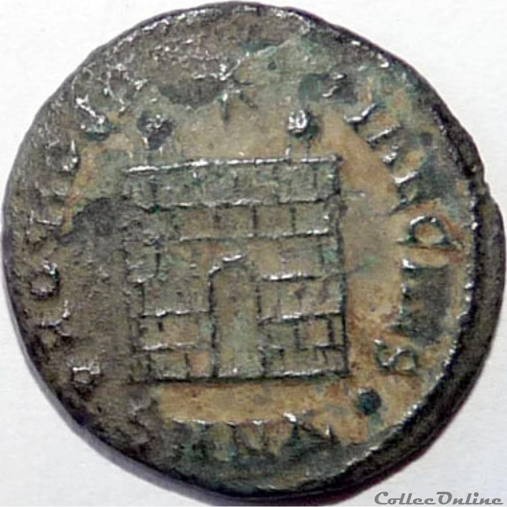 Constance II 328-329/Nicomédie/PROVIDENTIAE CAESS. monnaies antiques romaines republicaines imperiales constance ii 328 329 nicomedie providentiae caess