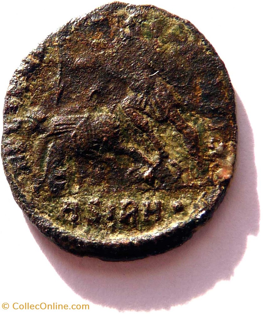 Constance II 355-361/Sirmium/FEL TEMP REPARATIO monnaie antique av jc ap romaine republicaine imperiale constance ii 355 361 sirmium fel temp reparatio