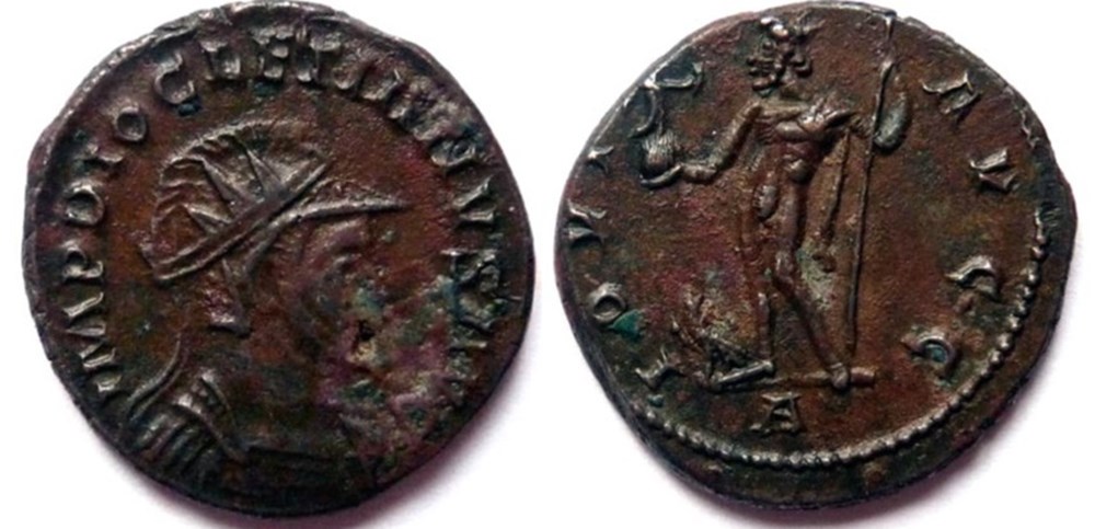 monnaies antiques romaines imperiales republicaines diocletien 290 291 lyon iovi avgg