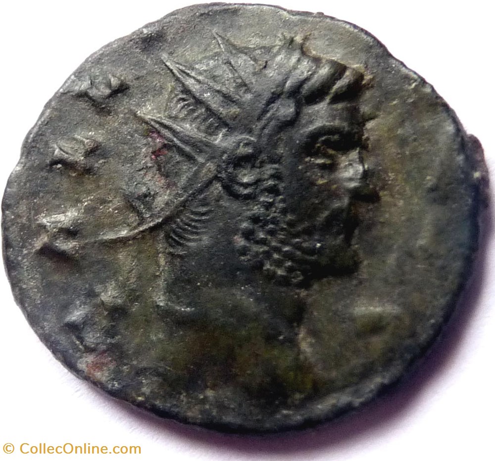 Gallien 260-268/Siscia/VICTORIA AVG monnaies antiquite jc ap romaines republicaines imperiales gallien 260 268 siscia victoria avg