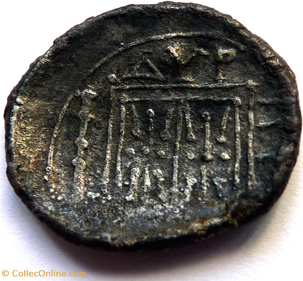 Drachme d'Apollonia 229-100 av JC monnaies antiques grecques drachme apollonia 229 100 av jc