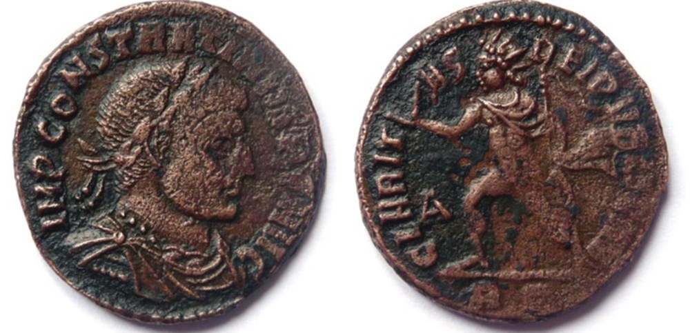 RIC 80/Constantin 1er 317/Rome/CLARITAS REIPVBLICAE monnaies antiques romaines imperiales et republicaines ric 80 constantin 1er 317 rome claritas reipvblicae