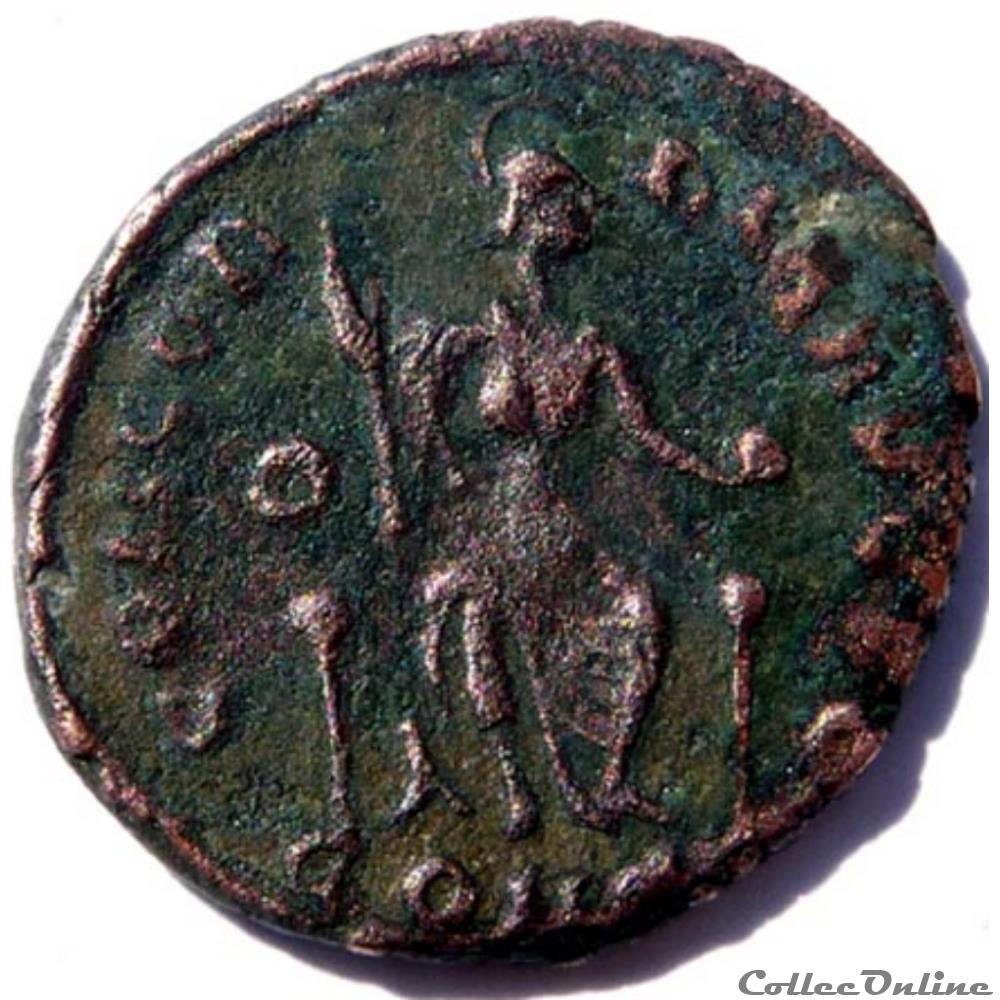Théodose 378-383/Constantinople/CONCORDIA AVGGG monnaies antiques romaines republicaines imperiales theodose 378 383 constantinople concordia avggg
