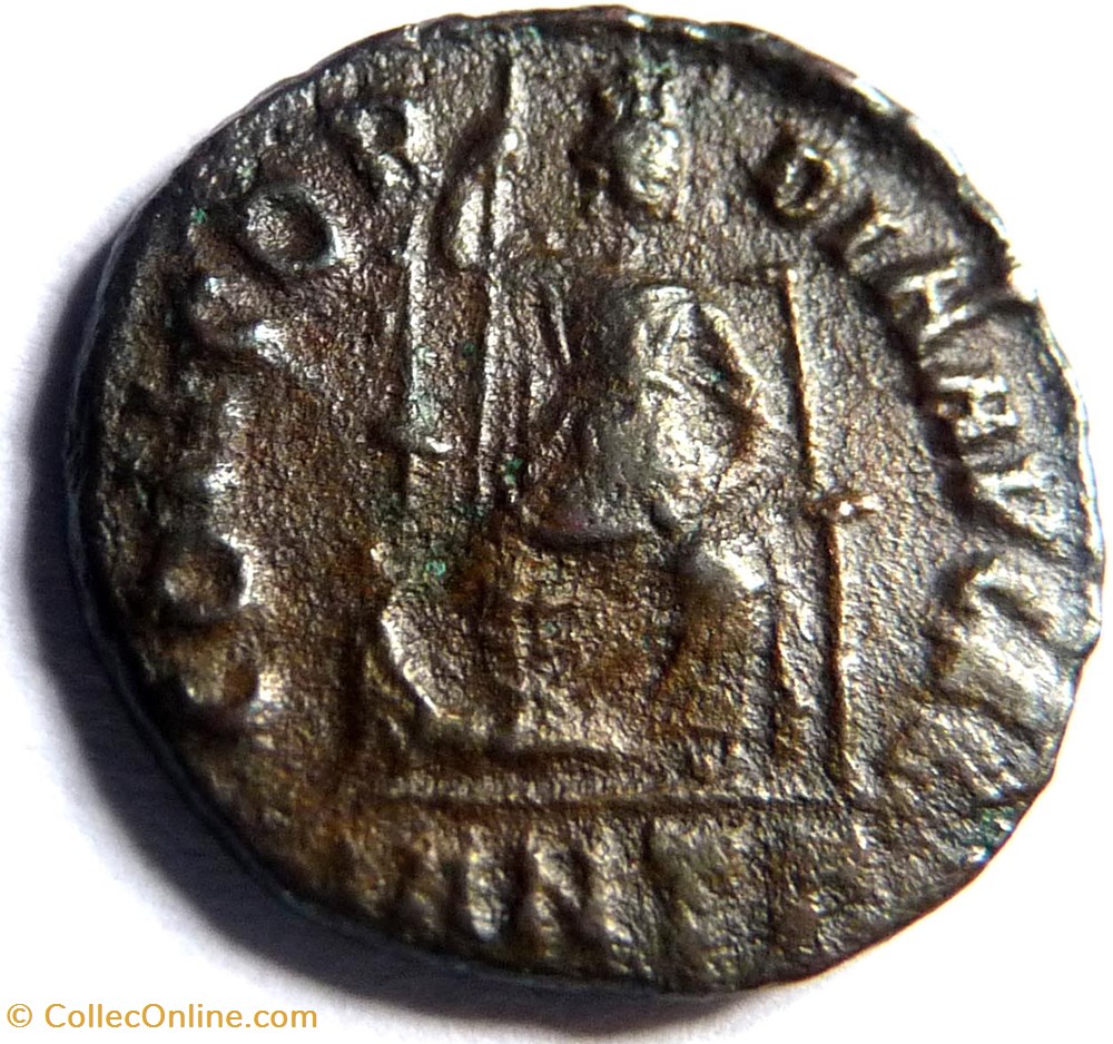 monnaies antiques romaines republicaines imperiales theodose 378 383 antioche concordia avggg