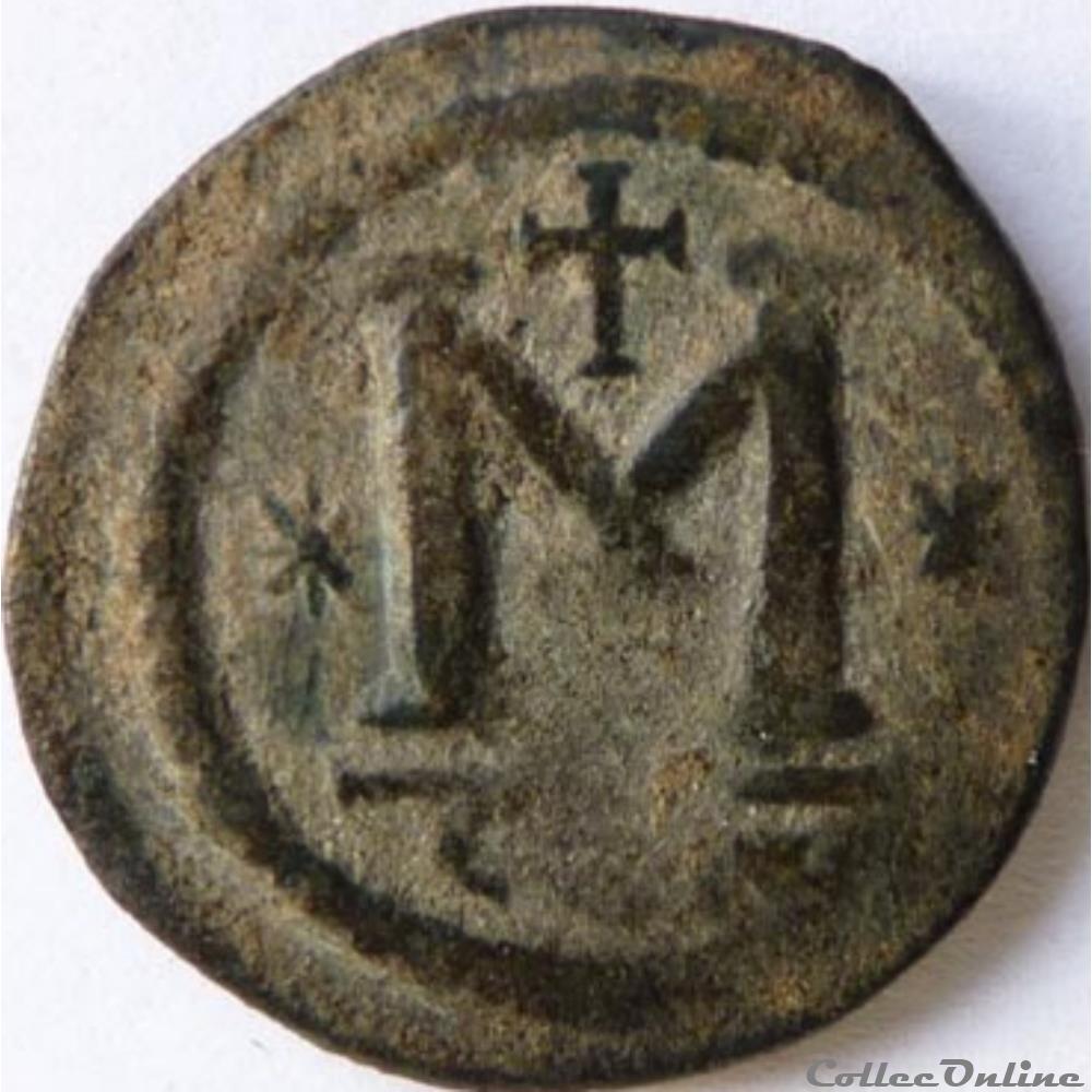 Anastase 491-518/Constantinople monnaies byzantines empire d maurice tibere anastase 491 518 constantinople