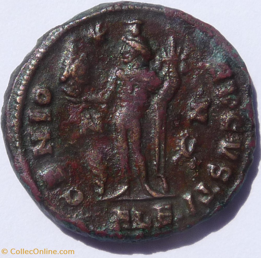 monnaies antiques romaines republicaines imperiales licinius 1er 312 alexandrie genio avgvsti