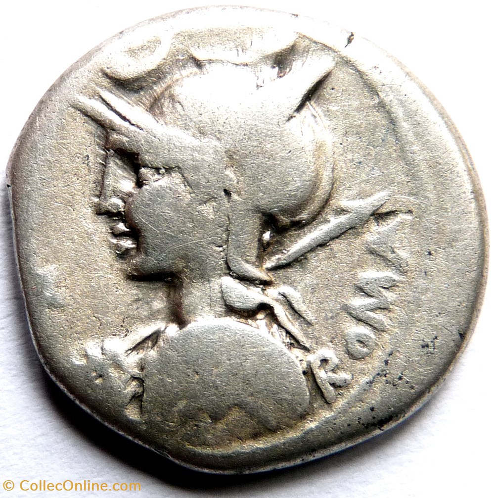Gens Licinia -113/-112 /Denier/Rome monnaies antiques romaines imperiales et republicaines gens licinia 113 112 denier rome