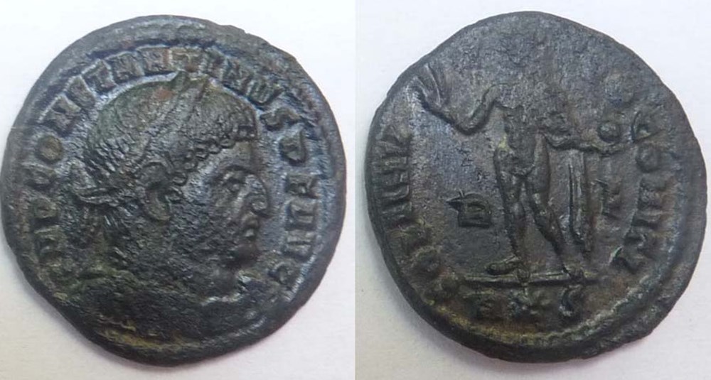 RIC 19/Constantin 1er 314/Rome/SOLI INVICTO COMITI monnaies antiques romaines imperiales et republicaines ric 19 constantin 1er 314 rome soli invicto comiti