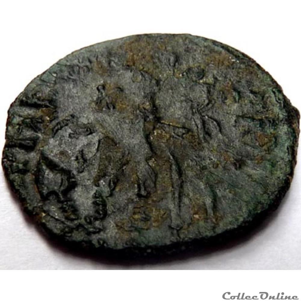 monnaie antique romaine imitation pour gratien