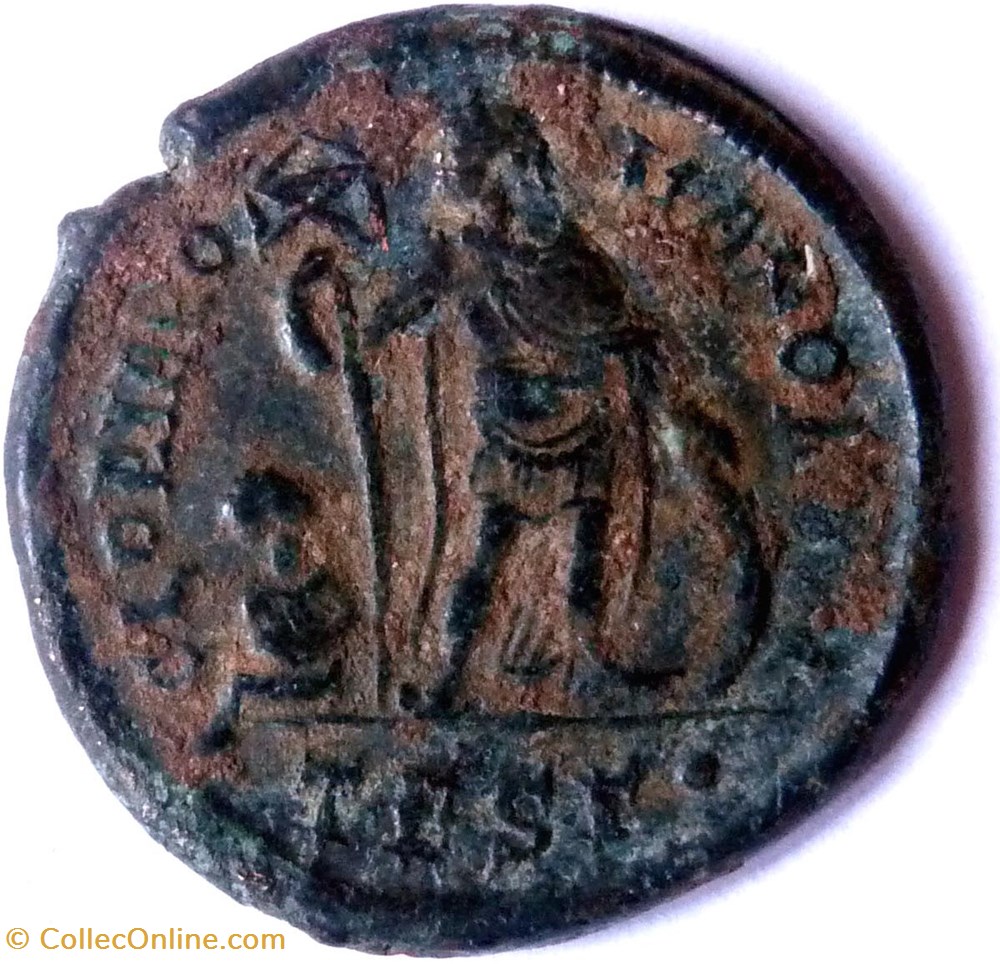 monnaies antiques romaines republicaines imperiales arcadius 383 388 thessalonique gloria romanorvm