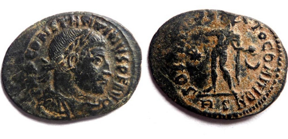 RIC 46 var/Constantin 1er 316/Rome/SOLI INVICTO COMITI DN monnaies antiques romaines imperiales et republicaines ric 46 var constantin 1er 316 rome soli invicto comiti dn