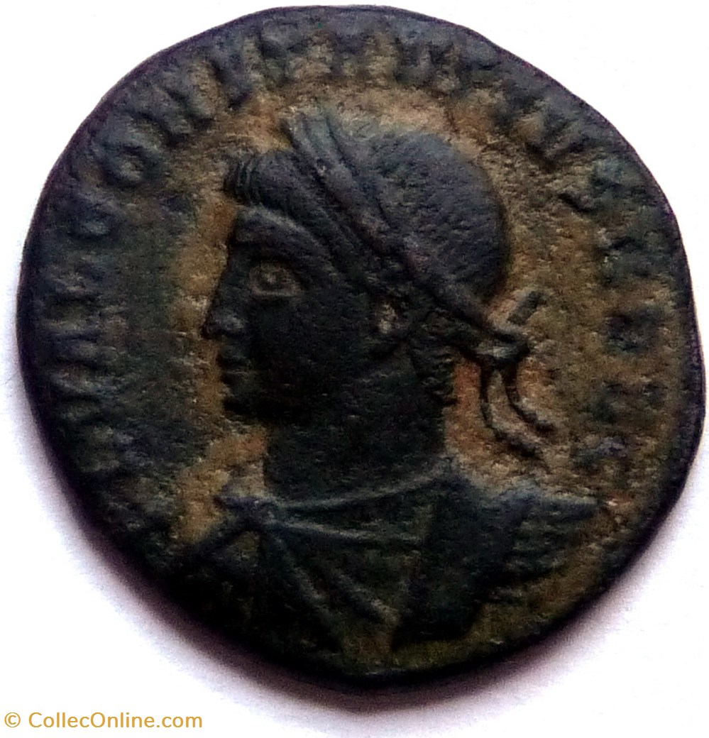 monnaies antiques romaines republicaines imperiales constance ii 326 rome providentiae caess
