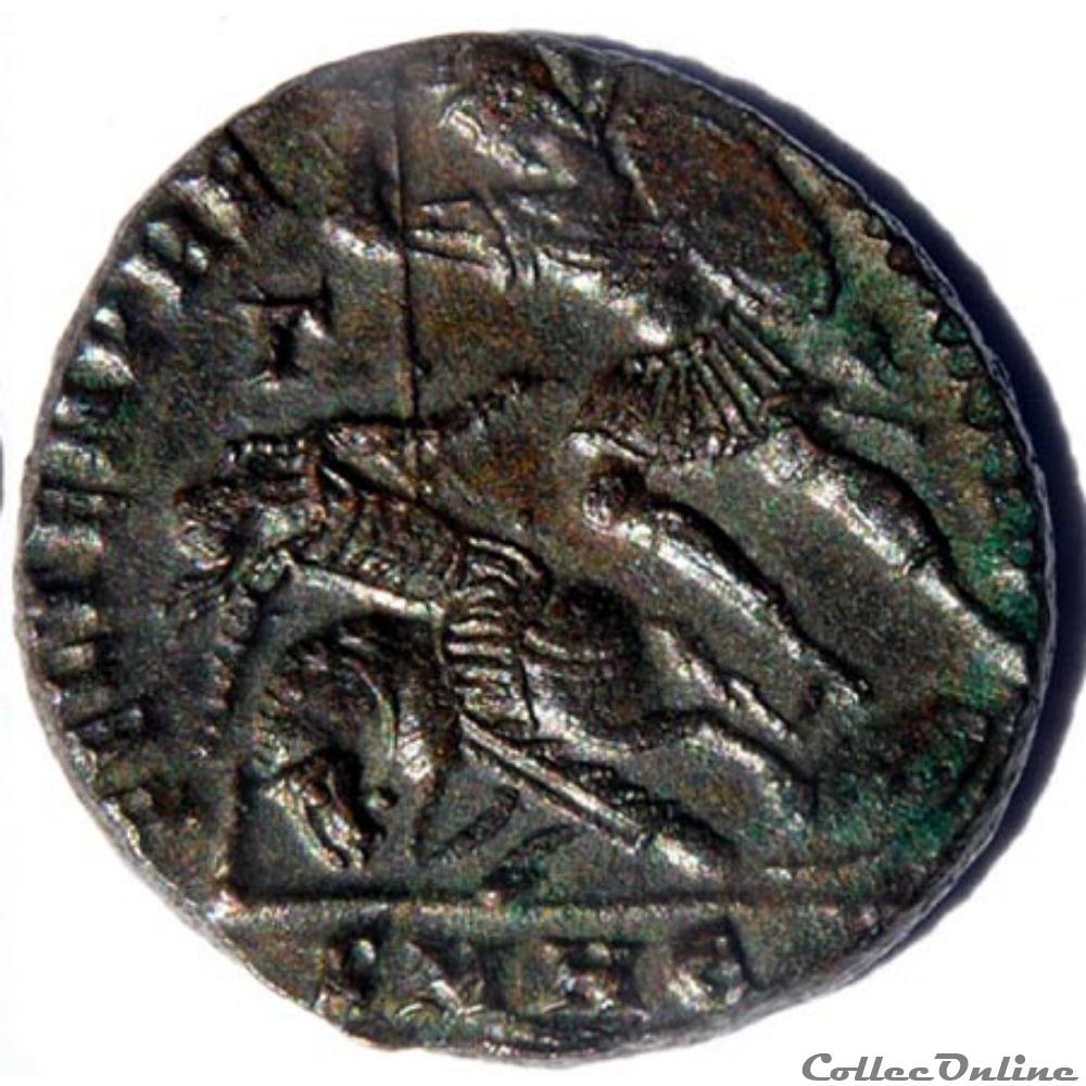 Constance II 348-351/Héraclée/FEL TEMP REPARATIO monnaies antiquite av jc ap romaines republicaines imperiales constance ii 348 351 heraclee fel temp reparatio