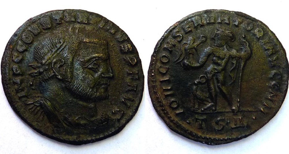 monnaies antiques romaines imperiales et republicaines iovi conservatori avgg nn 312 313 thessalonique