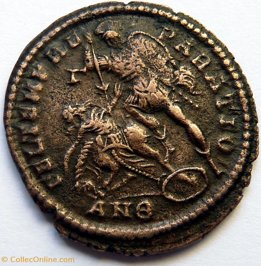 Constance II 350-355/Antioche/FEL TEMP REPARATIO monnaies antiques romaines republicaines imperiales constance ii 350 355 antioche fel temp reparatio