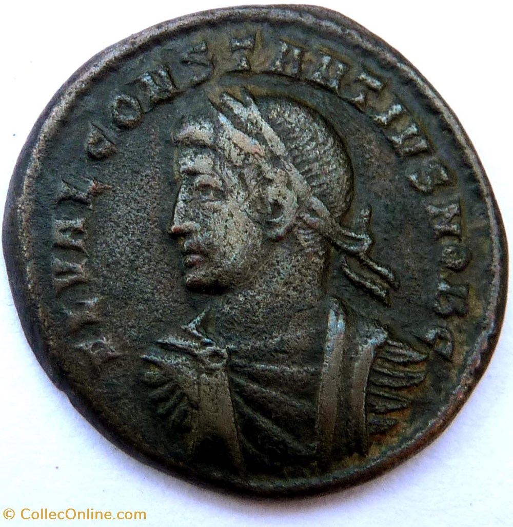 monnaies antiques romaines republicaines imperiales constance ii 324 325 rome providentiae caess
