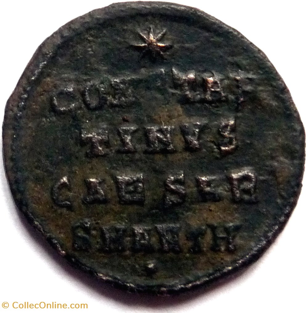 Constantin II 324-325/Antioche/CONSTANTINVS CAESAR monnaies antiques romaines republicaines imperiales constantin ii 324 325 antioche constantinvs caesar