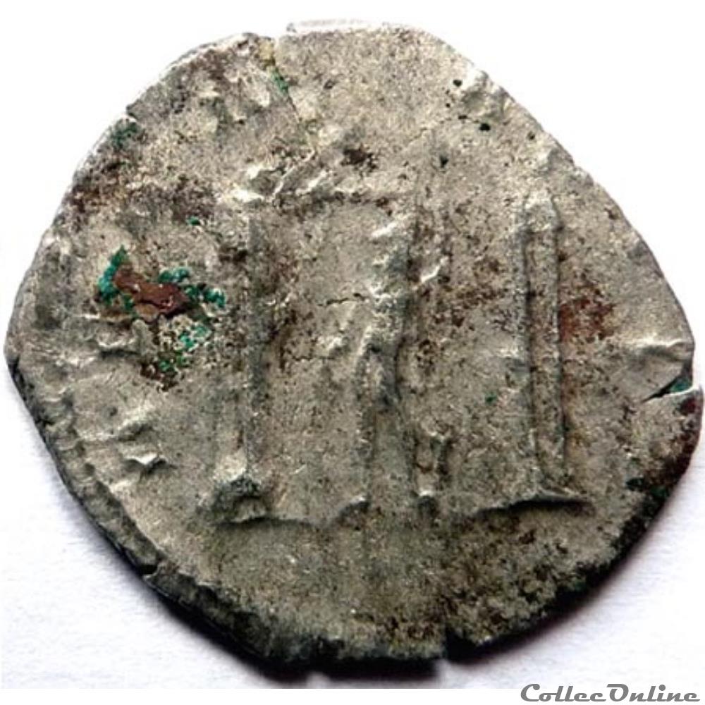 monnaie antique av jc ap romaine gallien 258 259 lyon ou cologne deo marti