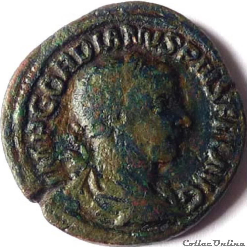 Gordien III 240/Rome/RIC IVc 298a monnaie antique av jc ap romaine gordien iii 240 rome ric ivc 298a