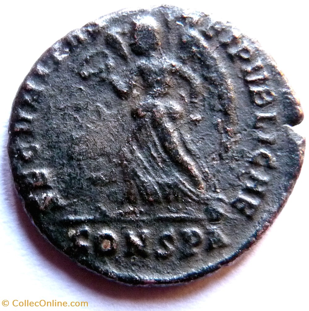 Valentinien 364-367/Constantinople/SECVRITAS REIPVBLICAE monnaies antiques romaines imperiales et republicaines valentinien 364 367 constantinople secvritas reipvblicae