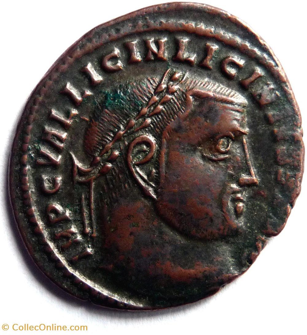 Licinius 1er 313-314/Héraclée/IOVI CONSERVATORI AVGG monnaies antiques romaines imperiales et republicaines licinius 1er 313 314 heraclee iovi conservatori avgg