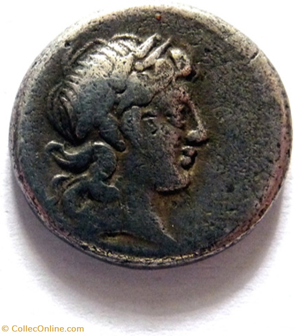 monnaies antiques romaines imperiales et republicaines gens marcia 82 denier apollon