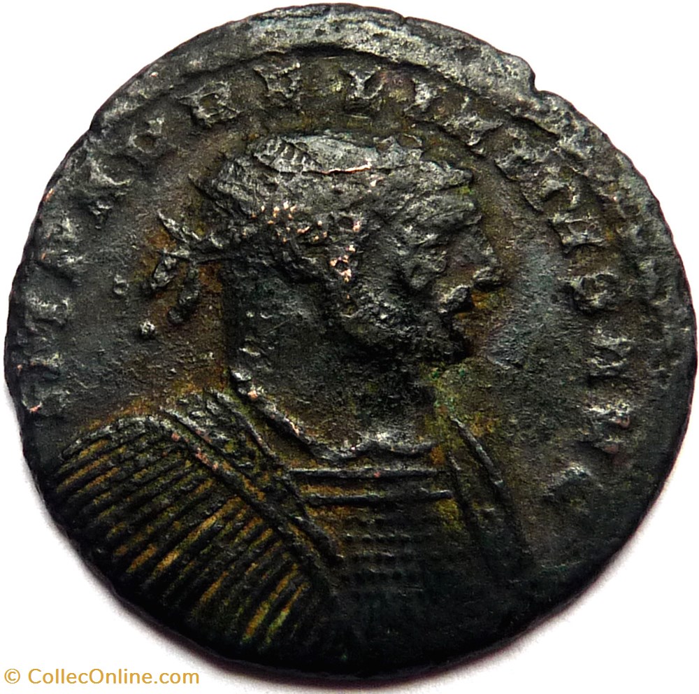 monnaies antiques romaines republicaines imperiales aurelien 272 274 siscia concordia militum