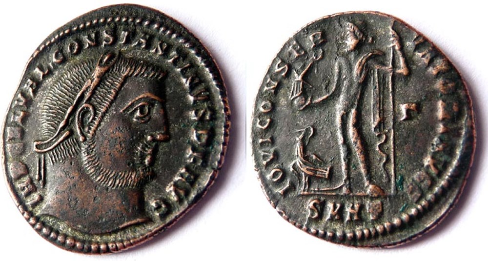 monnaies antiques romaines imperiales et republicaines iovi conservatori avgg 313 heraclee