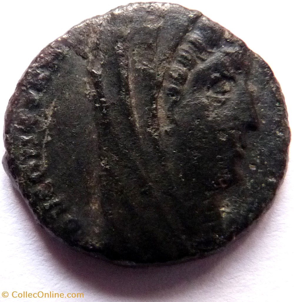 Constantin divus 337-340/Atelier indéterminé/Quadrige monnaies antiques romaines republicaines imperiales constantin divus 337 340 atelier indetermine quadrige