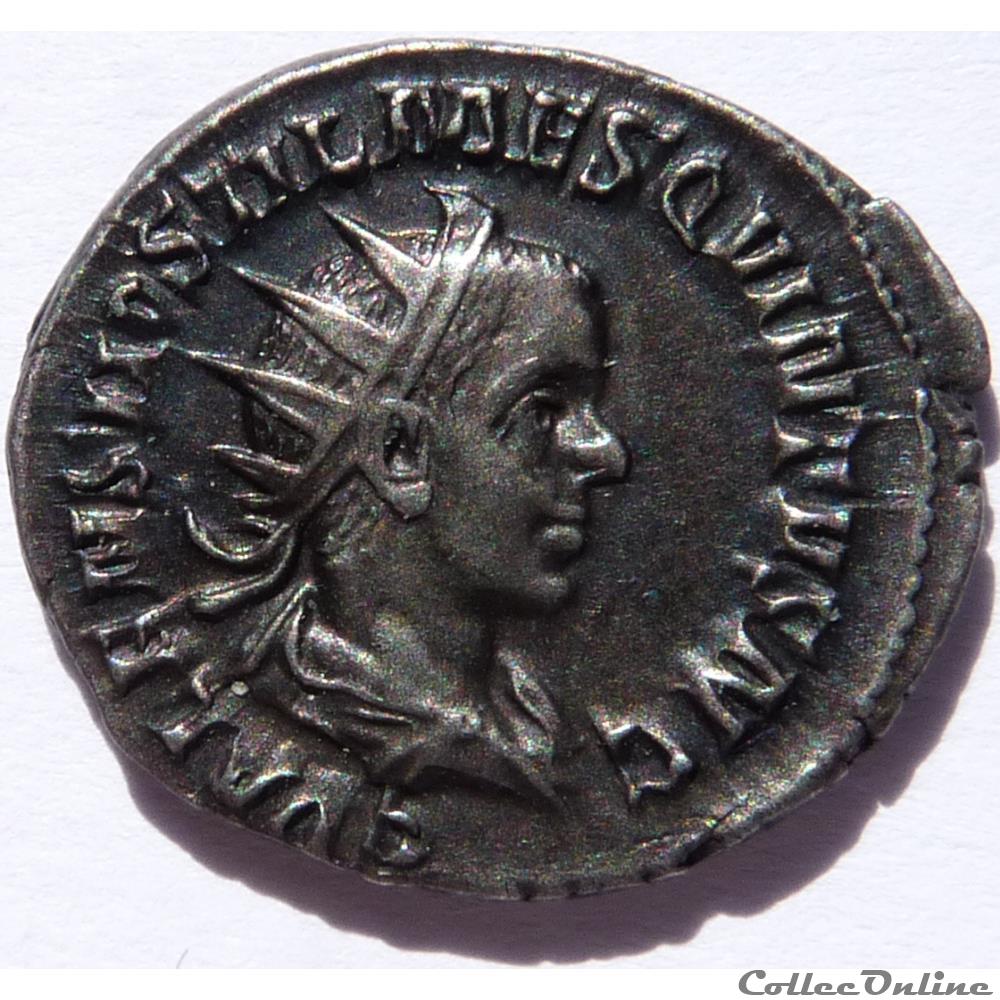 Hostilien 251/Rome/RIC IV c 181d monnaie antique av jc a ap romaine hostilien 251 rome ric iv c 181d