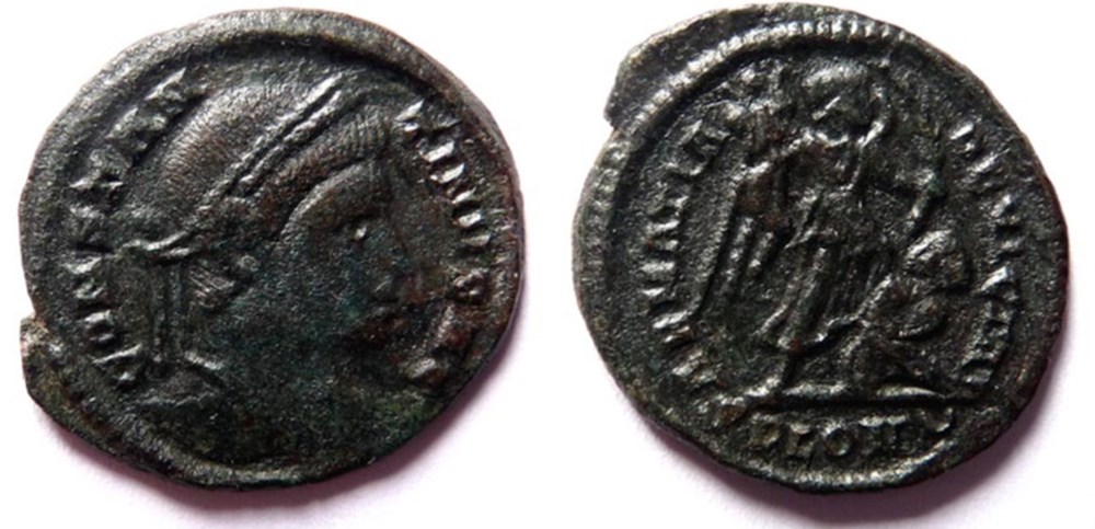 SARMATIA DEVICTA/323-324/Londres monnaies antiques romaines imperiales et republicaines sarmatia devicta 323 324 londres