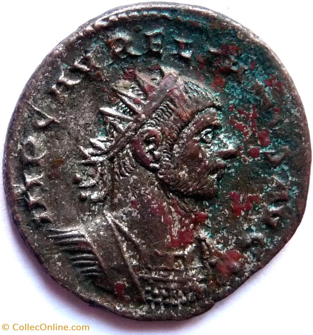 monnaies antiques romaines imperiales et republicaines aurelien 274 tripolis restitvt orbis