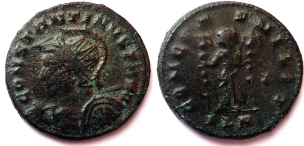 monnaies antiques a romaines imperiales et republicaines concord milit 310 312 londres
