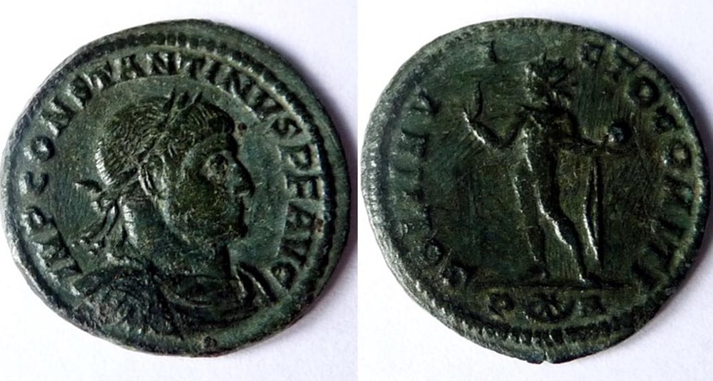 RIC 164/Constantin 1er 318/Arles/SOLI INVICTO COMITI monnaies antiques romaines imperiales et republicaines ric 164 constantin 1er 318 arles soli invicto comiti