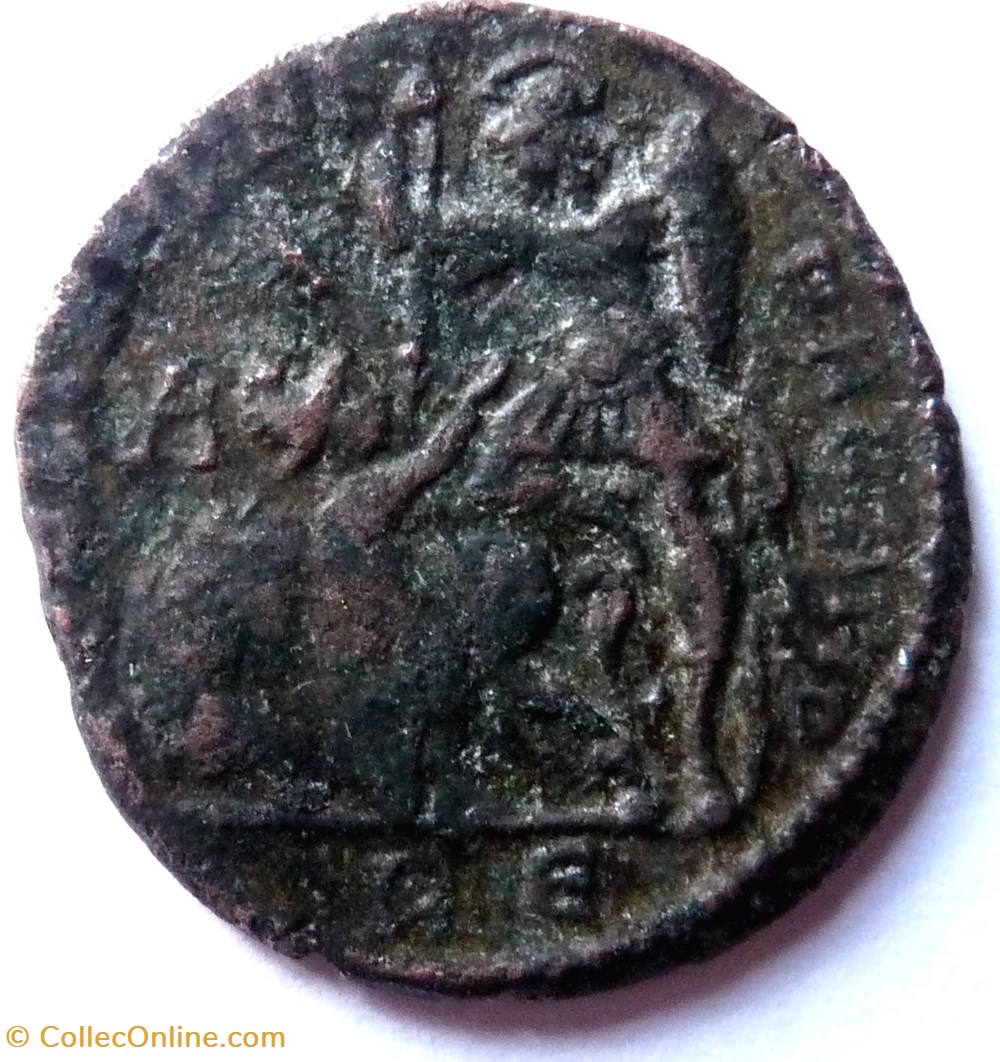 Constance II 350/Rome/FEL TEMP REPARATIO monnaies antiques romaines imperiales et republicaines constance ii 350 rome fel temp reparatio