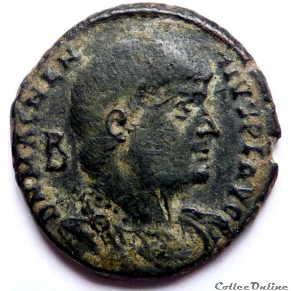 Magnence 351-352/Rome/VICT DD NN AVG ET CAES monnaies antiques romaines republicaines imperiales magnence 351 352 rome vict dd nn avg et caes