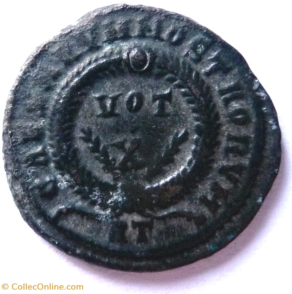 Constantin II 322/Rome/CAESARVM NOSTRORVM monnaies antiques romaines imperiales et republicaines constantin ii 322 rome caesarvm nostrorvm