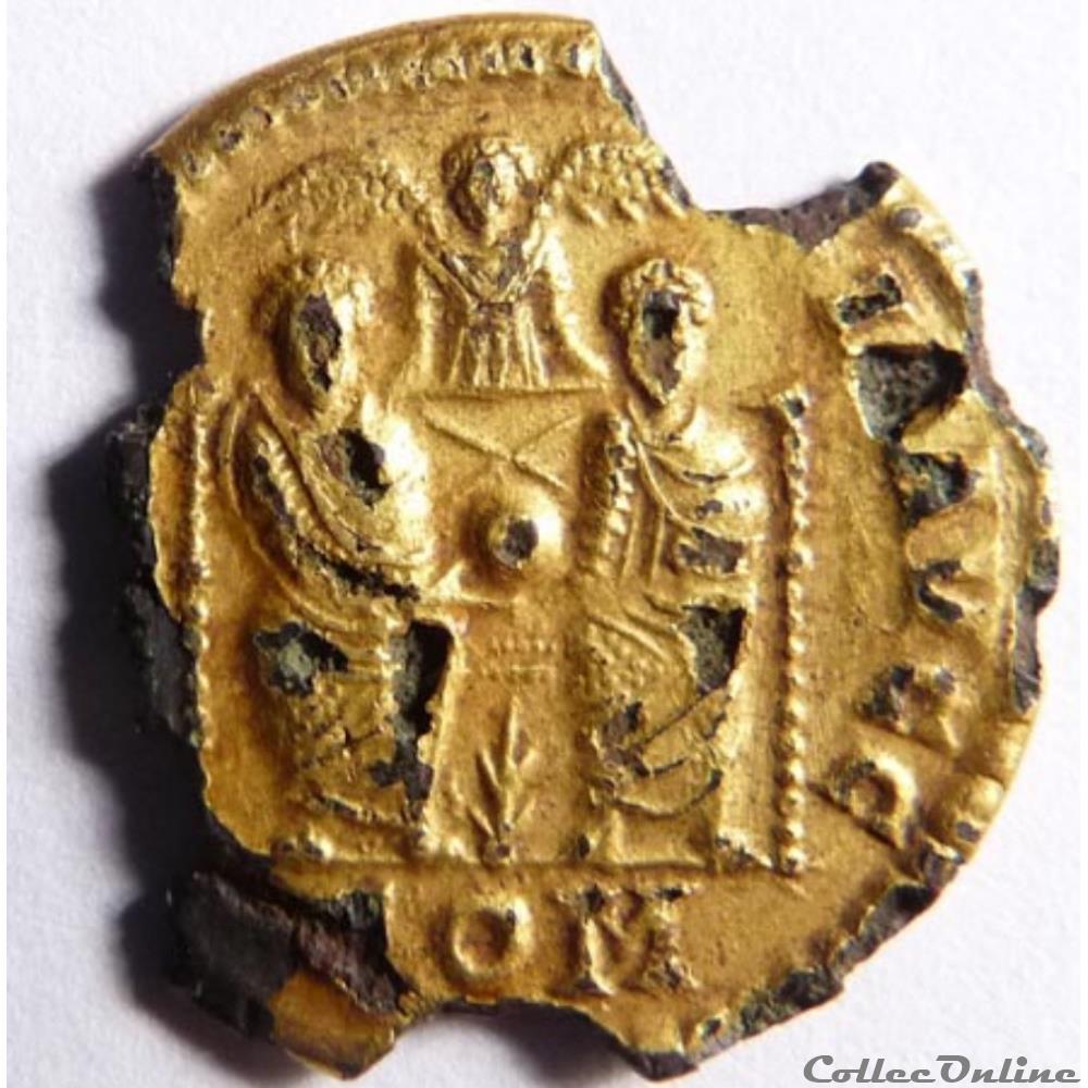 Solidus fourré monnaie antique av jc a ap romaine republicaine imperiale solidus fourre