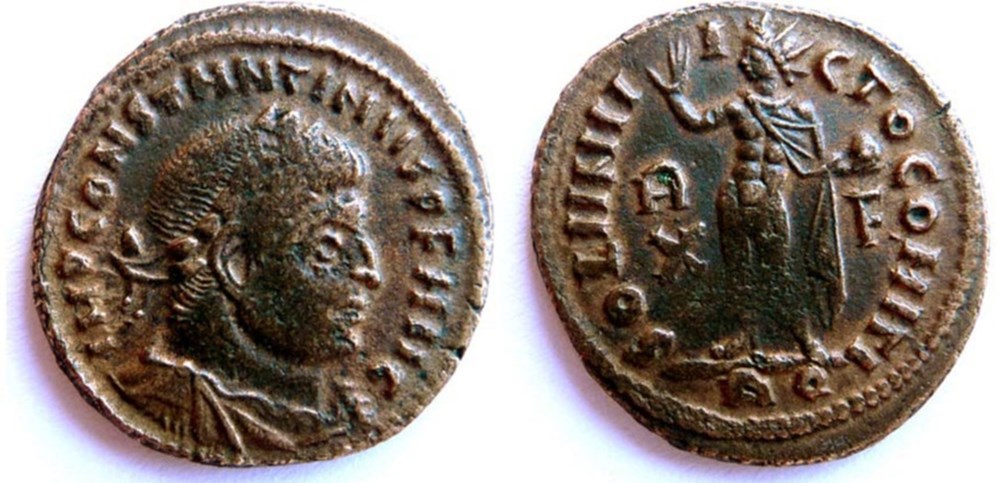 RIC 27/Constantin 1er 314-315/Rome/SOLI INVICTO COMITI monnaies antiques romaines imperiales et republicaines ric 27 constantin 1er 314 315 rome soli invicto comiti