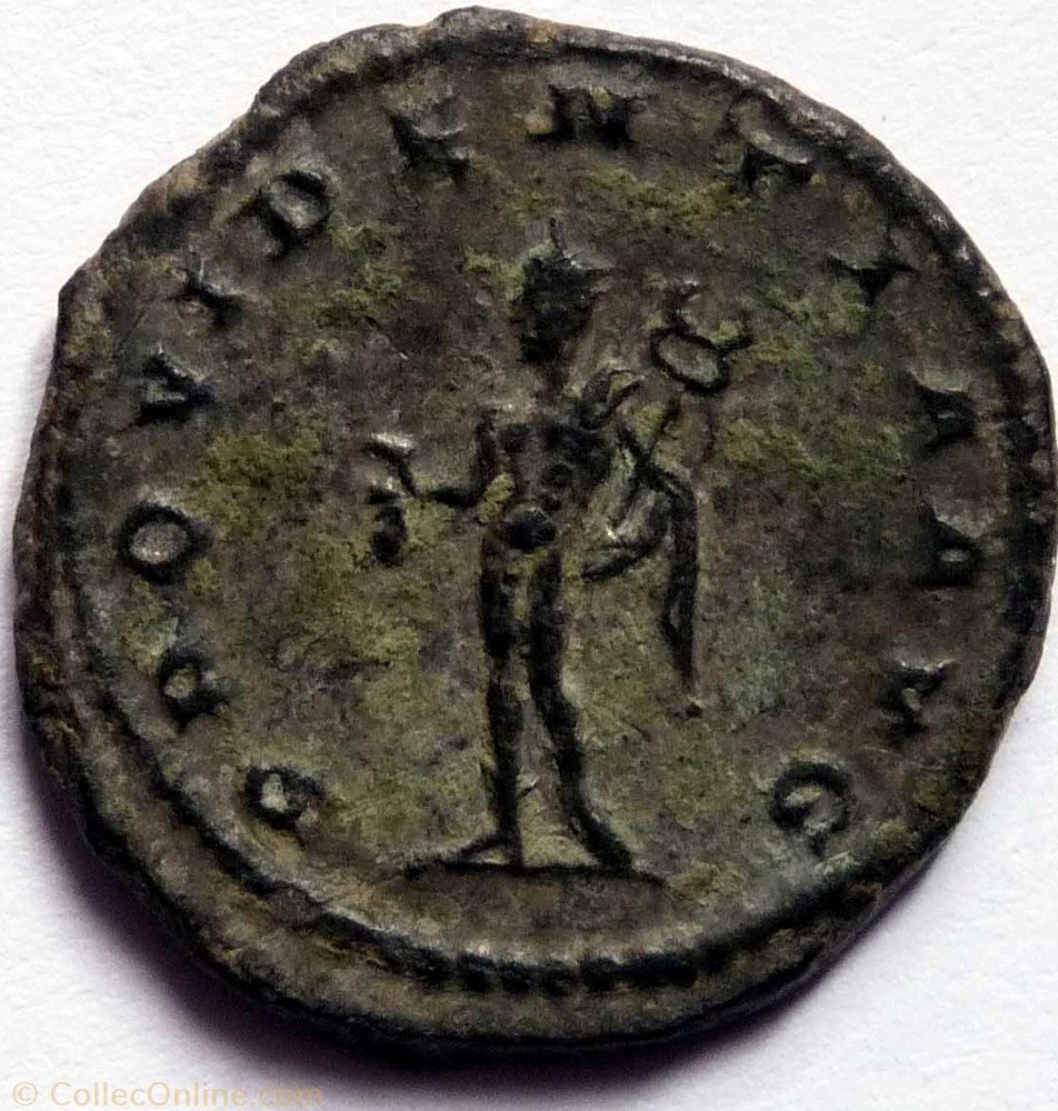 Gallien 265/Antioche/PROVIDENTIA AVG monnaie antique jc ap romaine gallien 265 antioche providentia avg